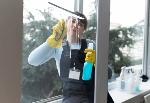 Nettoyage de vitres intérieures et extérieures à Corneilhan